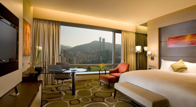 Двухместный номер Standard Crowne Plaza Hong Kong Causeway Bay by IHG