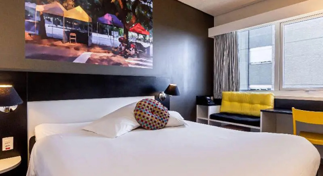 Двухместный полулюкс Ibis Styles Porto Alegre Centro - proximo rodoviaria, Araujo Vianna e hospitais