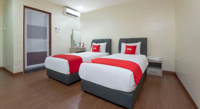Standardowy dwuosobowy pokój Hotel O Jasin