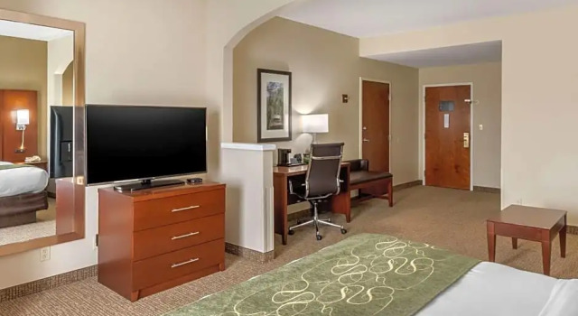 Одноместный люкс Comfort Suites Johnson City near University