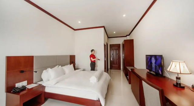 Двухместный номер Deluxe Ban Thach Riverside Hotel & Resort