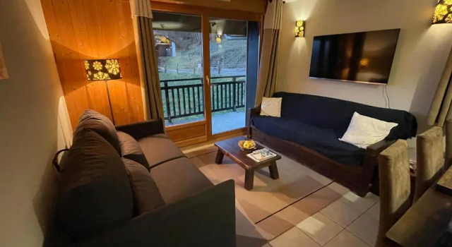 Апартаменты Apartamento 3 habitaciones con parking y piscina