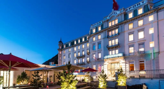 Люкс Sporthotel Pontresina
