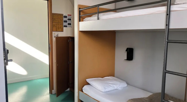 Трёхместный номер Standard Auberge de Jeunesse HI Cherbourg