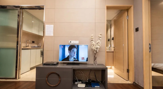 Студия Business с видом на сад Shenzhen Weipin Service Apartment
