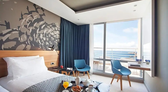 Двухместный номер Superior с балконом и с видом на море Hotel Dubrovnik Palace