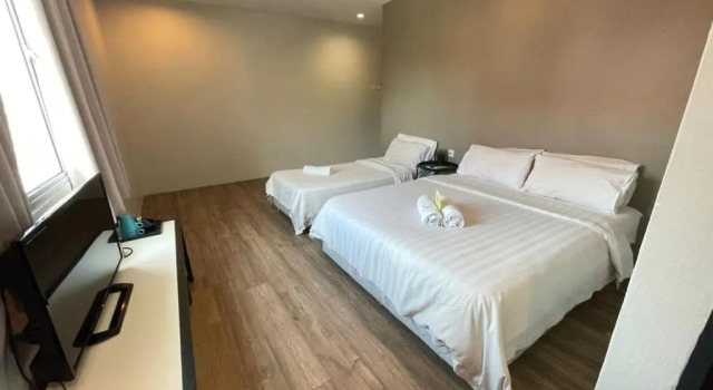 Трёхместный номер Deluxe с видом на море Chariton Hotel Butterworth