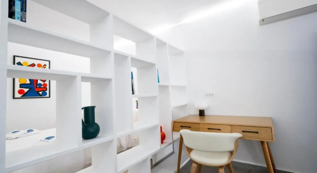 Двухместный номер Deluxe с балконом Zen Blue Mills - luxury villa in Kea