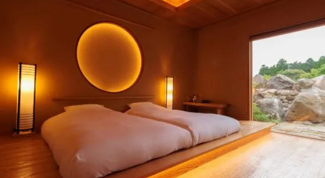 Standard- værelse med bjergudsigt Ryokan Gensuiro