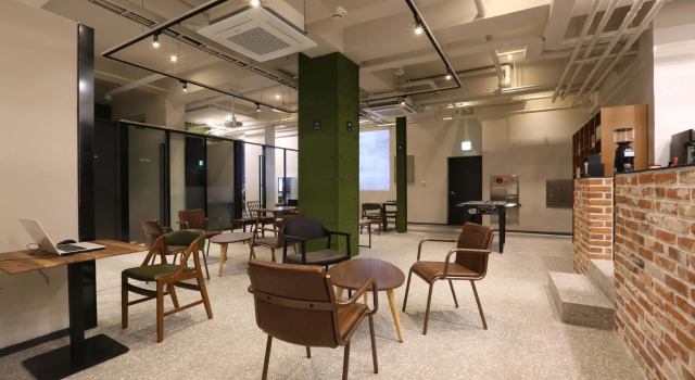 Кровать в общем номере boutique hotel k Dongdaemun