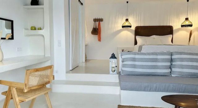 Myconian Theros Luxury Suites, Забронировать Отель Ано Мера остров Миконос