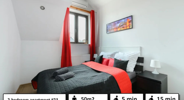 Люкс Comfort Station Apartments Kątowa 11 Krakow
