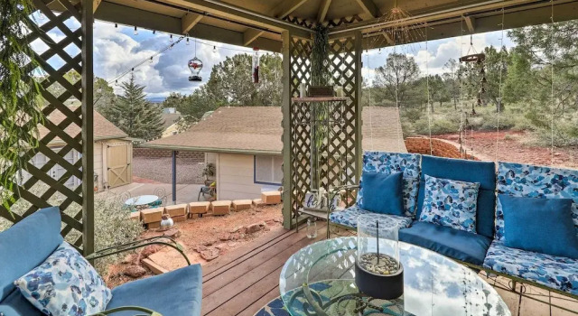 Апартаменты Gazebo & Fire Pit: Pet-friendly Payson Home!