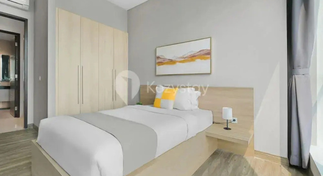 Апартаменты с 2 комнатами с видом на город Cardea Aparthotel by Kozystay - Senayan