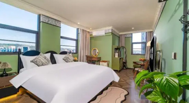 Anncco Lisheng · Designer Hotel（Kunming College Fukang City Shopping Center）, Rezerwuj Hotel Hotele w Kunming z parkingiem, Parking