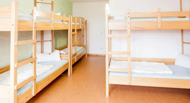 Кровать в общем номере (женский номер) Jugendherberge Berchtesgaden