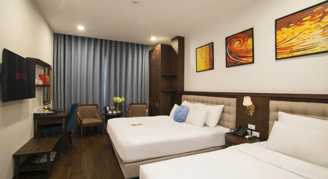Трёхместный номер Deluxe Western Hanoi Boutique Hotel