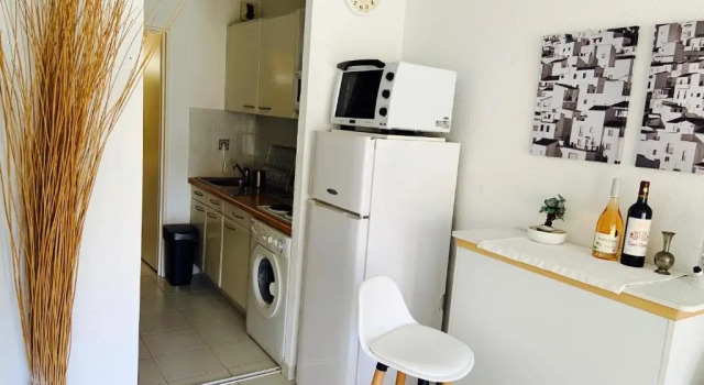 Апартаменты Residence Santa Regina Grand Studio avec salon, zone nuit, loggia, terrasse