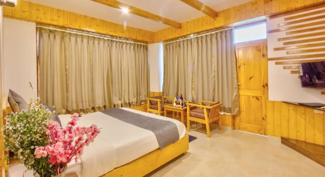 Номер Premium с балконом и с видом на горы La Aero Resort Home in Snow Mountains