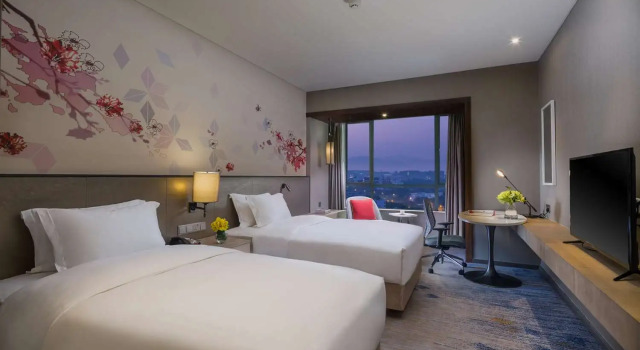 Двухместный номер Standard Hilton Garden Inn Zhongshan Guzhen