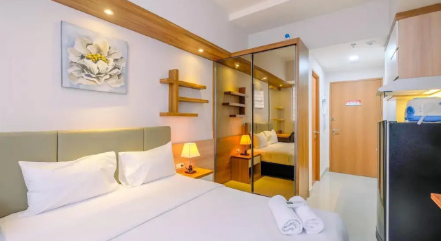 Habitación Estándar Elegant Studio At Evenciio Apartment Margonda