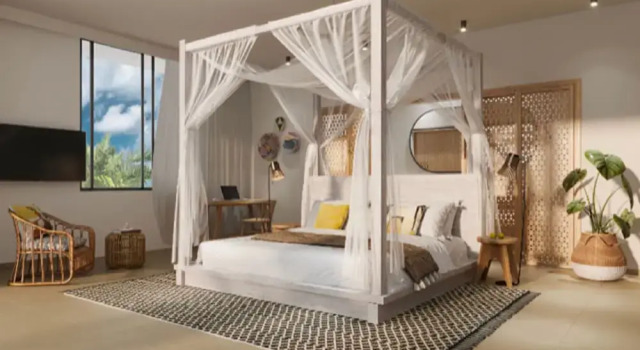 Номер Superior с балконом Курортный отель Toa Spa Zanzibar