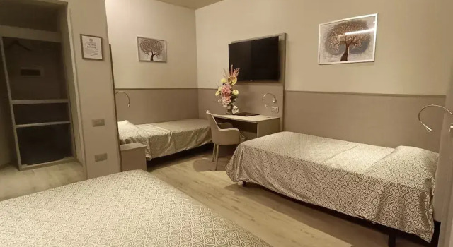 Standard- familie værelse med altan Hotel Baffo Rosso