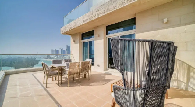 Апартаменты Reem Island Beach Escape w Stellar Balcony Views