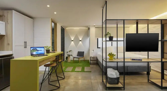 Luxo quarto Altio hotel