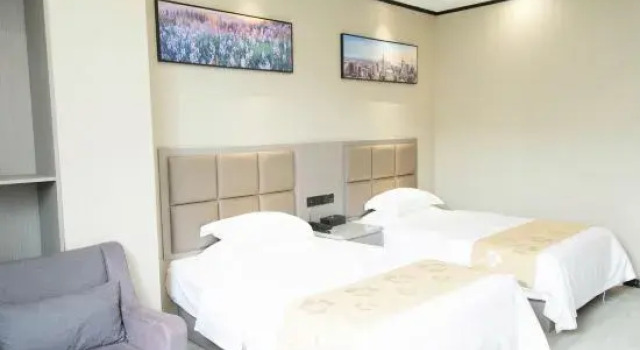 Люкс Deluxe Huangchuan Fuxin Boutique Hotel