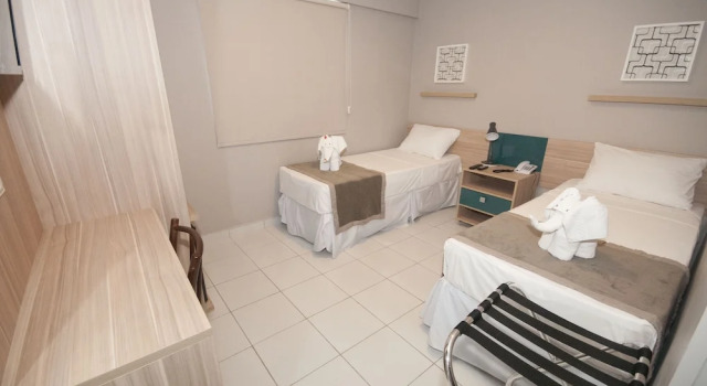 Четырёхместный номер Standard Hotel Enseada Boa Viagem