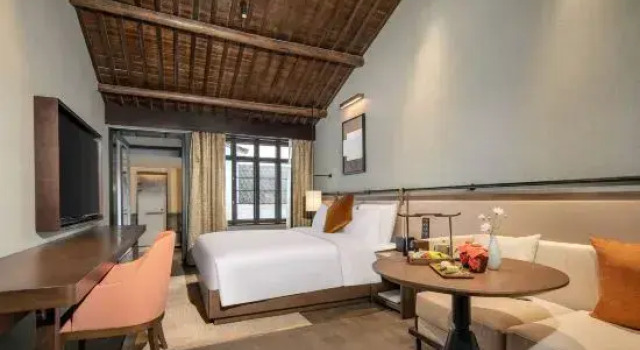 Люкс Manxin Mansion Shaoxing Lu Xun's Hometown Scenic Spot Cangqiao Zhijie