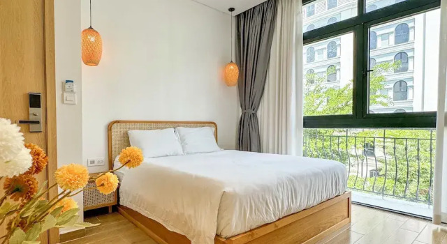 Номер Deluxe Mộc Homestay GrandWorld Phú Quốc
