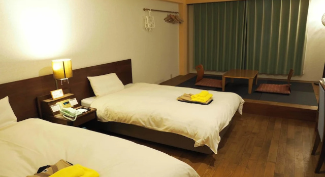 Двухместный номер Standard с видом на океан Yakushima Green Hotel
