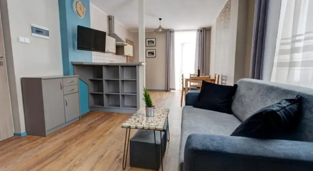 Апартаменты c 1 комнатой с видом на реку Apartamenty Parkowa