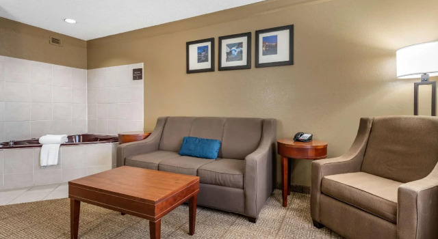 Двухместный люкс Comfort Inn & Suites Heath - Newark South