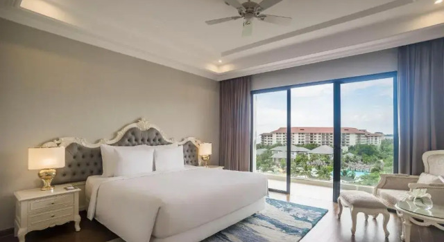 Двухместный номер Deluxe с балконом и с красивым видом из окна Radisson Blu Resort Phu Quoc