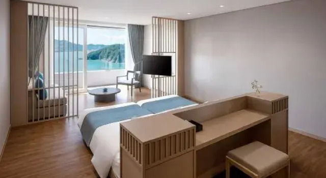 Номер Deluxe Hanwha Resort Geoje Belvedere