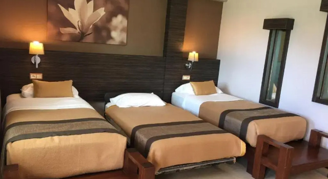 Standard Doppel Zimmer mit Gartenblick Hotel Colibri