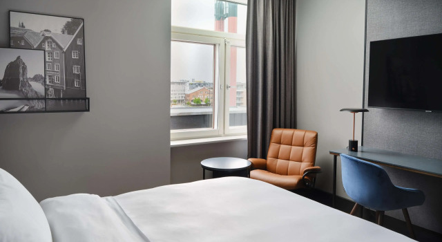 Номер Premium с панорамным видом Radisson Blu Royal Garden Hotel, Trondheim