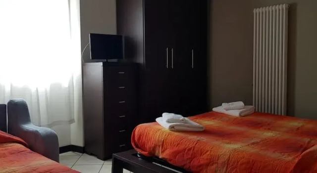Трёхместный номер Standard с балконом и с видом на горы Agritur Girasole