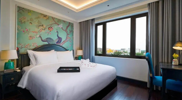 Двухместный номер Deluxe с видом на город Hoi An Delicacy Hotel & Spa