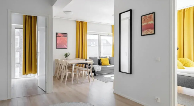 Апартаменты Standard с 3 комнатами Hiisi Homes Turku Herttuankulma