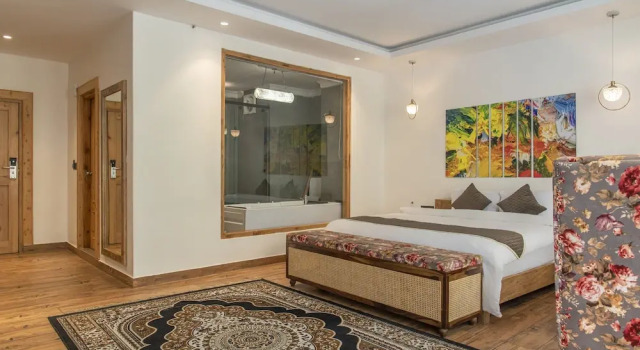 Номер Premium Echor Palm Bliss Riverside Resort & Spa, Kasol