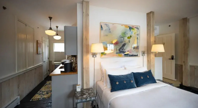 Двухместный люкс Deluxe с видом на реку The Water Street Inn