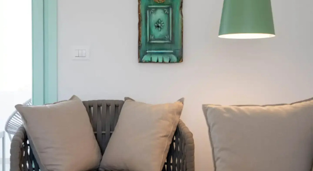 Апартаменты c 1 комнатой с балконом и с видом на море Kimolos Vibes Suites