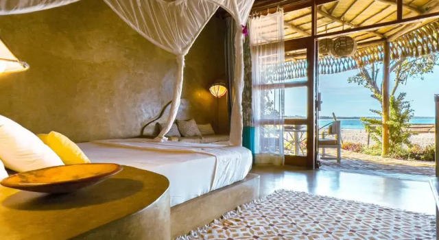 Двухместный люкс с видом на море Casa na Praia Tofo- beach front hotel