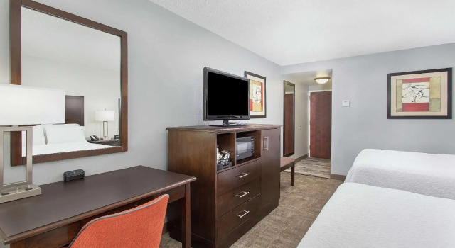 Standardowy czteroosobowy pokój Hampton Inn Cullman