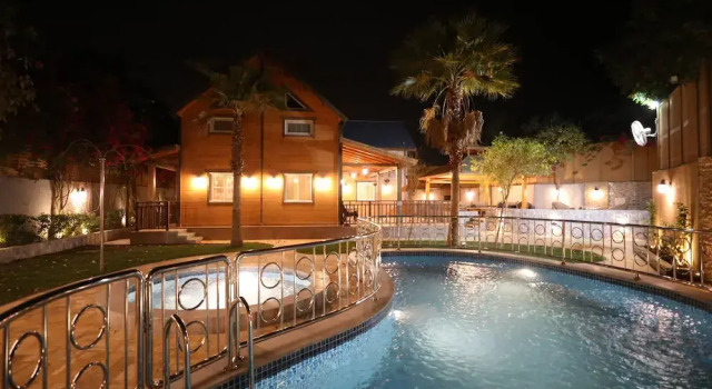 Коттедж Luxury с 2 комнатами с видом на бассейн The Land Resort Ammaria