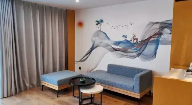 Люкс c 1 комнатой с видом на горы Fengnian Hotel Shenzhen Pingshan High-speed Railway Station (Baolong Subway Station Branch)